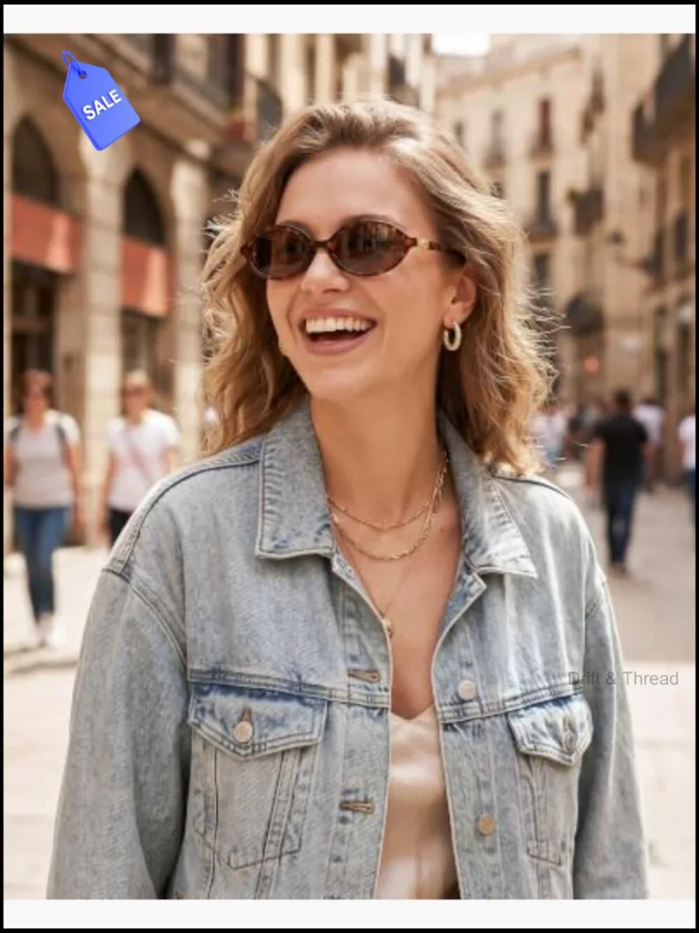 Retro Oval Sunglasses for Women Trendy Y2K Vintage Small Frame UV400
